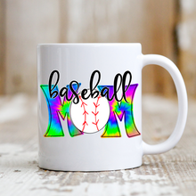 Load image into Gallery viewer, Baseball Mom Tie Dye