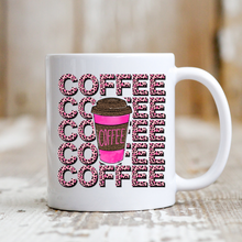 Load image into Gallery viewer, Leopard Coffee Stacked
