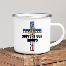Load image into Gallery viewer, Support Our Troops Cross