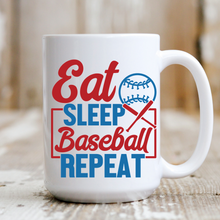 Load image into Gallery viewer, Eat Sleep Baseball Repeat