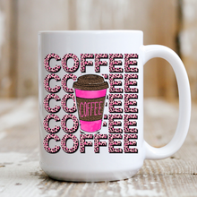 Load image into Gallery viewer, Leopard Coffee Stacked