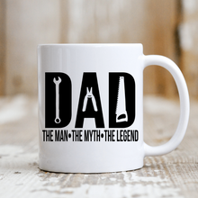 Load image into Gallery viewer, Dad: The Man (Tools)