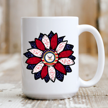 Load image into Gallery viewer, Navy Flower