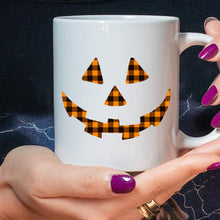 Load image into Gallery viewer, Plaid Jack-O-Lantern