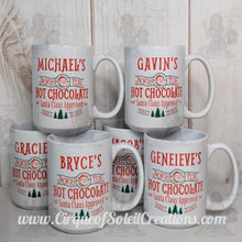 Load image into Gallery viewer, North Pole Hot Cocoa - Personalized
