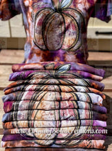 Load image into Gallery viewer, Fall Watercolor Pumpkin {Ice Dyed} Tee
