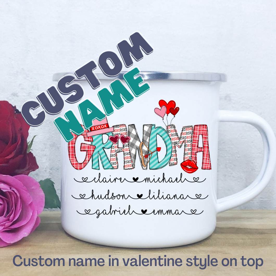 Custom Valentine With Names