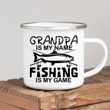 Load image into Gallery viewer, Grandpa Fishing
