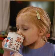 Load image into Gallery viewer, Valentine&#39;s Name Enamel Mug
