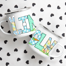 Load image into Gallery viewer, Easter Name Enamel Mug
