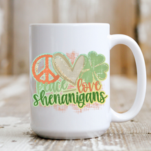 Load image into Gallery viewer, Peace Love Shenanigans
