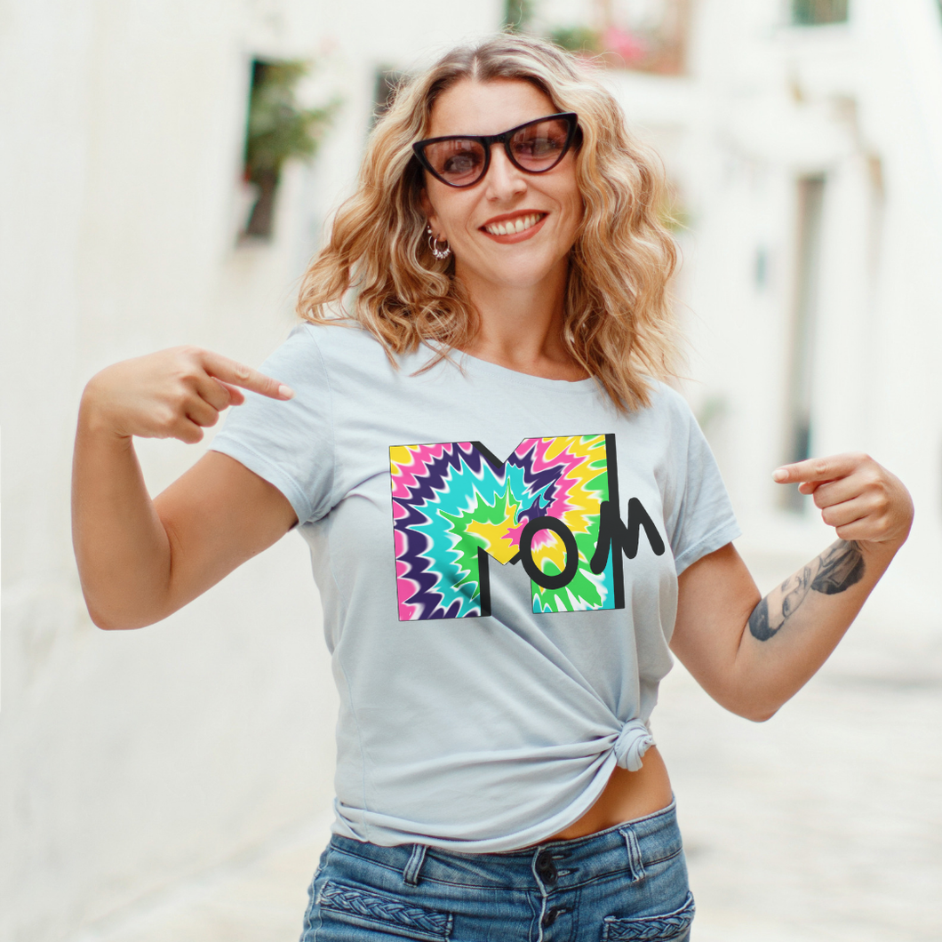 Tie Dye Mom M T V