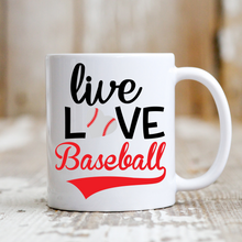 Load image into Gallery viewer, Live Love Baseball
