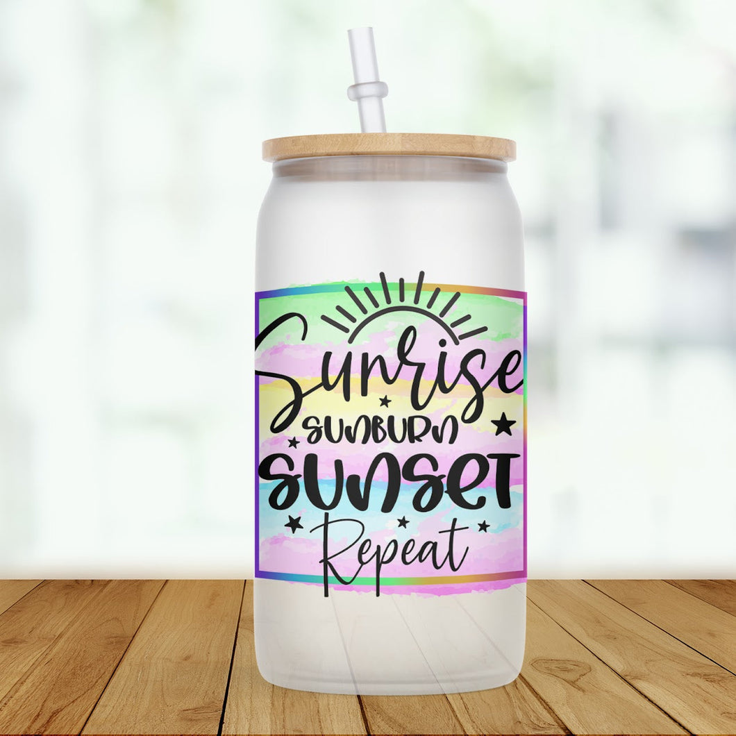 Sunrise Sunburn Sunset Repeat
