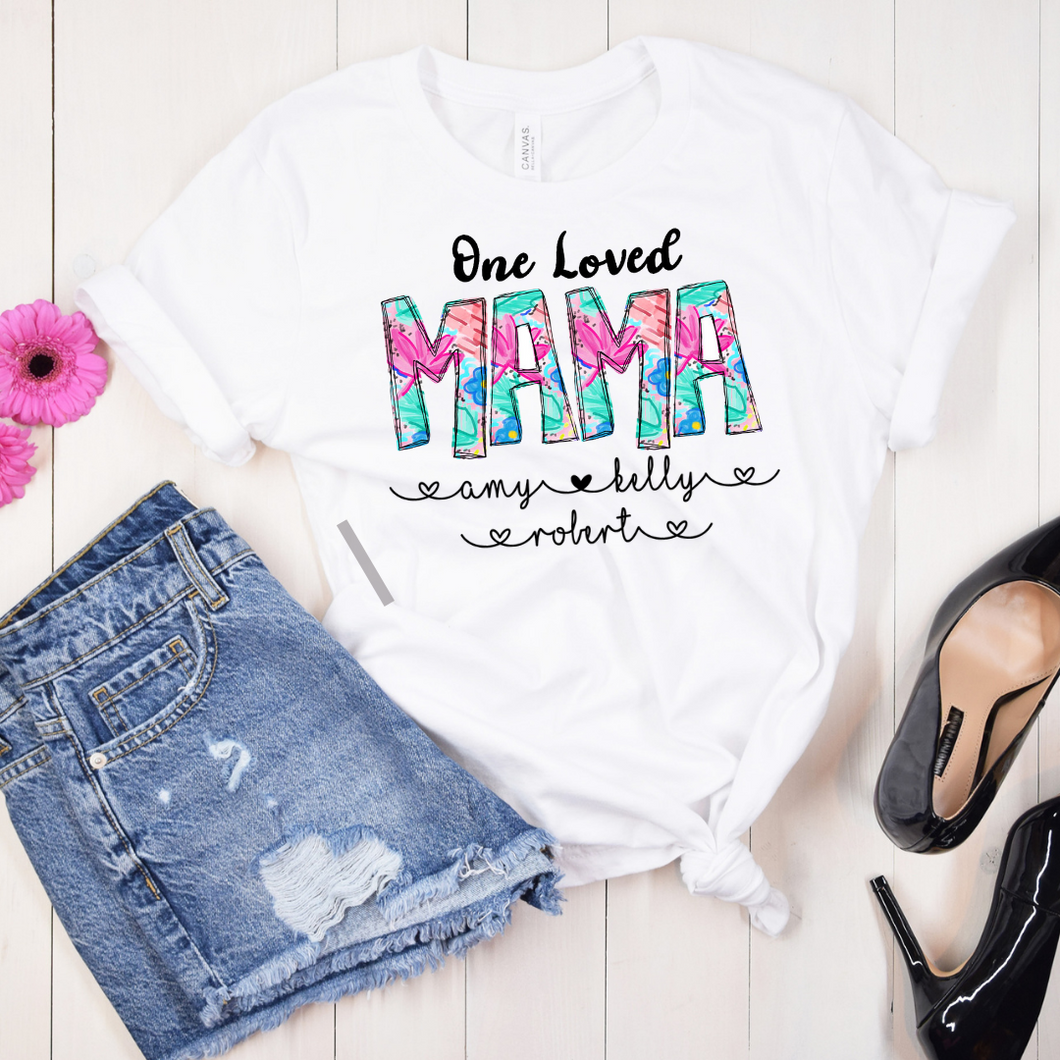 Mama Custom T Shirt