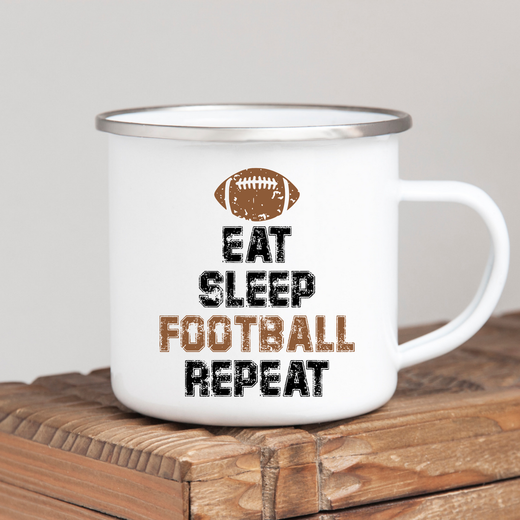 Eat Sleep Football Repeat