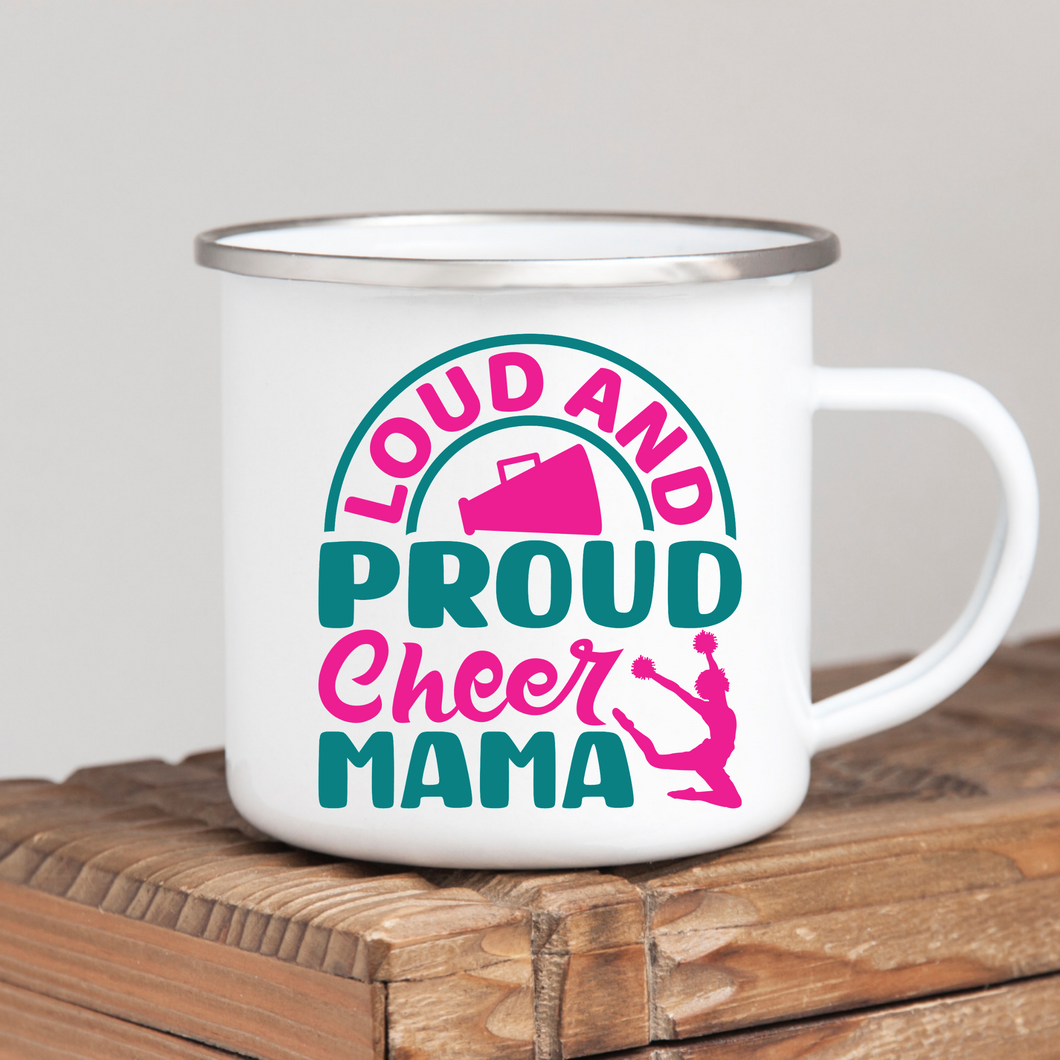 Loud and Proud Cheer Mama