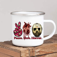 Load image into Gallery viewer, Peace Love Horror
