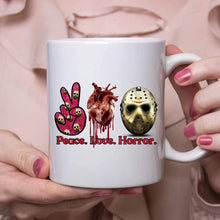 Load image into Gallery viewer, Peace Love Horror
