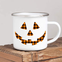 Load image into Gallery viewer, Plaid Jack-O-Lantern
