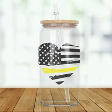 Load image into Gallery viewer, Dispatcher Flag Heart
