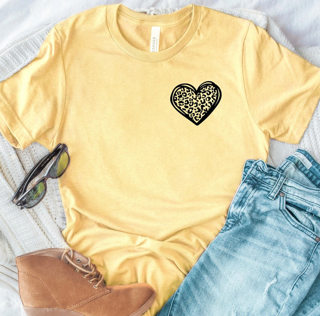Leopard Heart - Pocket Size