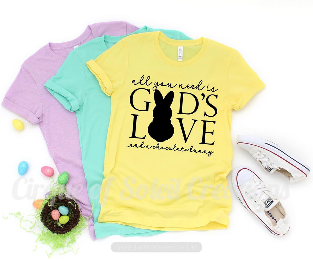 All You Need is God’s Love and a Chocolate Bunny