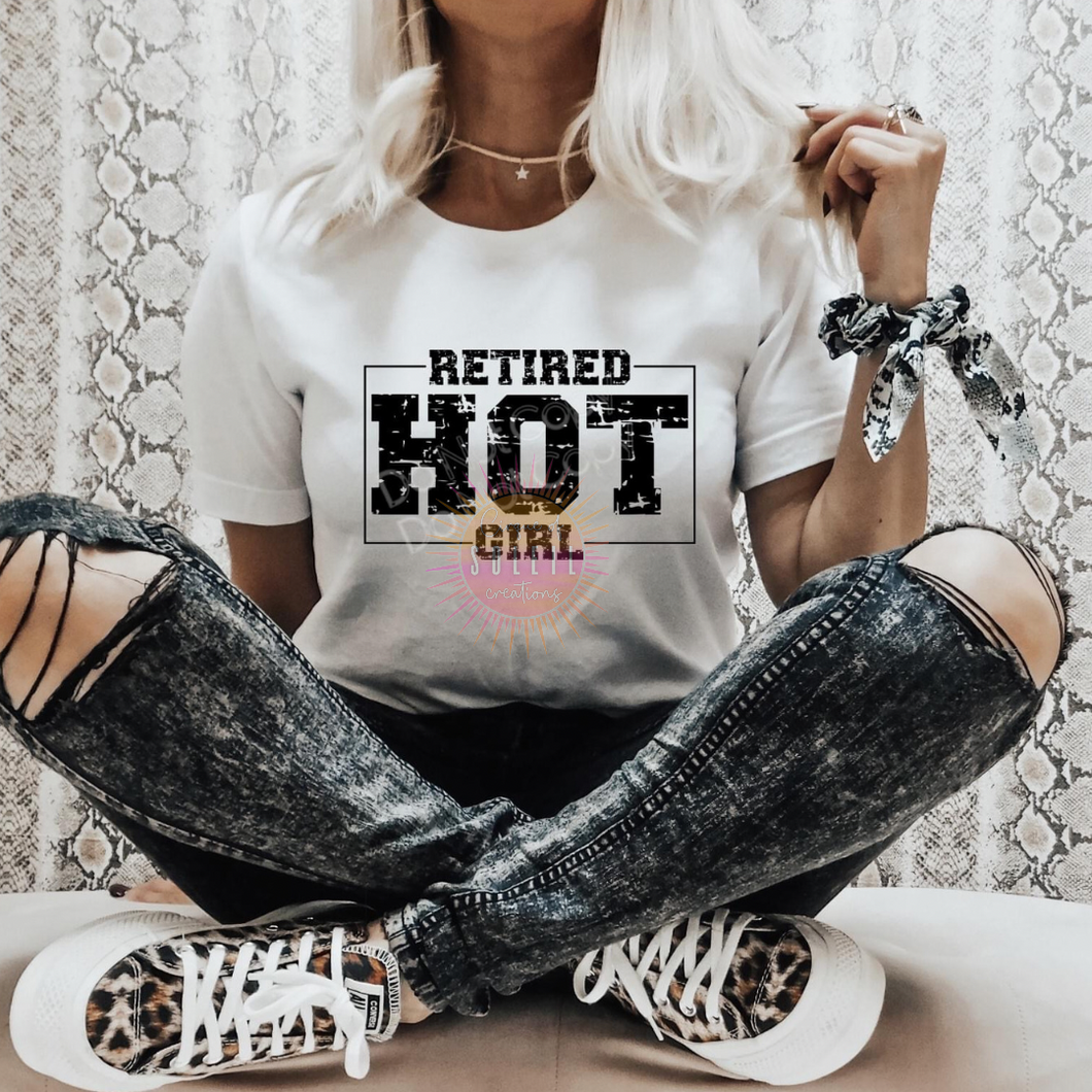 Retired Hot Girl - Black