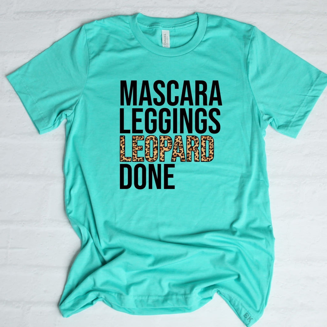 Mascara Leopard Leggings Done