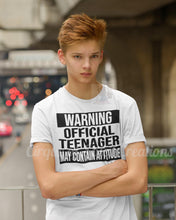 Load image into Gallery viewer, Warning Official Teenager
